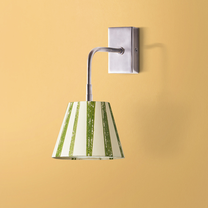 Matchbox rechargeable wall fitting in antique silver