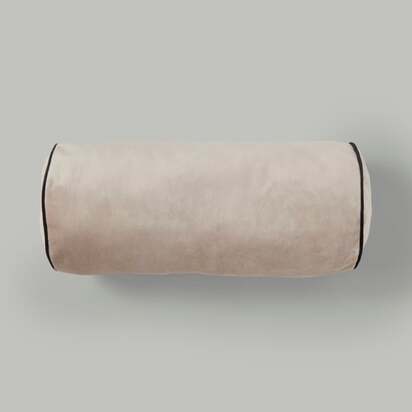 Luxe Velour Contrast Bolster Cushion