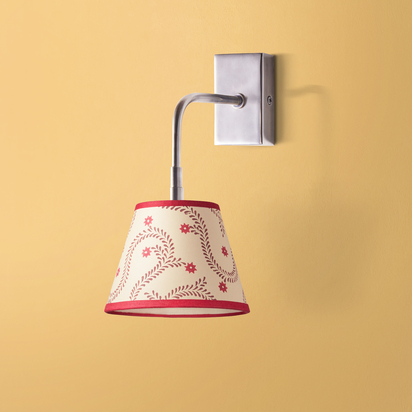 Matchbox rechargeable wall fitting in antique silver