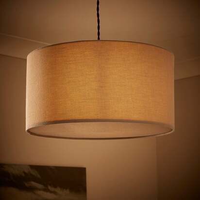 Zenna Shallow Drum Lamp Shade