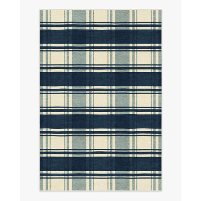 Easton Plaid Navy Rug - 200 x 290 cm - All-In-One Rug