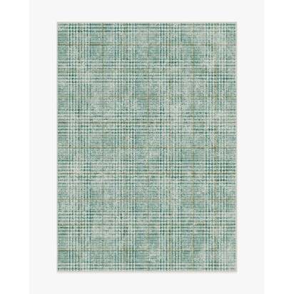 Glen Tartan Green & Gold Rug - 150 x 215 cm - All-In-One Rug