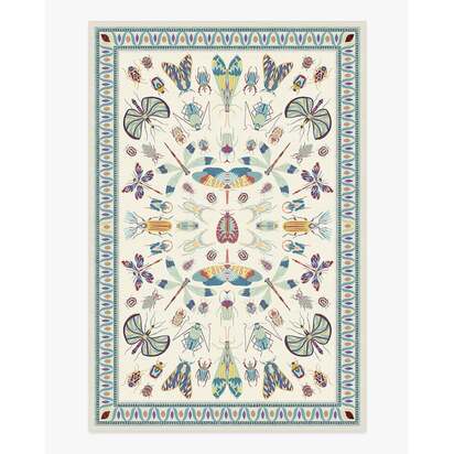 Flutterby Ivory Rug by Iris Apfel - 200 x 290 cm - All-In-One Rug