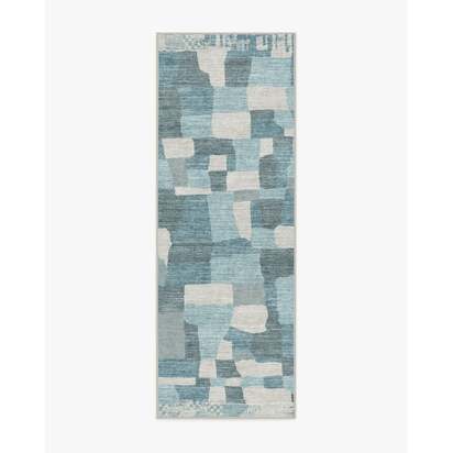 Boulder Blue Rug by The Local Project - 75 x 215 cm - All-In-One Rug