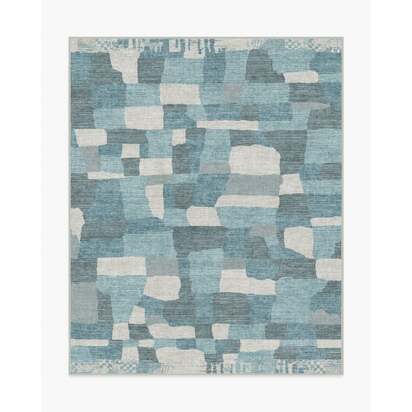 Boulder Blue Rug by The Local Project - 185 x 275 cm - All-In-One Rug