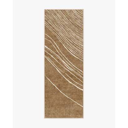 Dune Warm Brown Rug by The Local Project - 75 x 215 cm - All-In-One Rug
