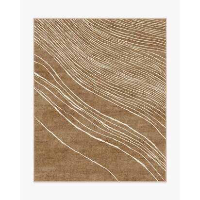 Dune Warm Brown Rug by The Local Project - 245 x 305 cm - All-In-One Rug