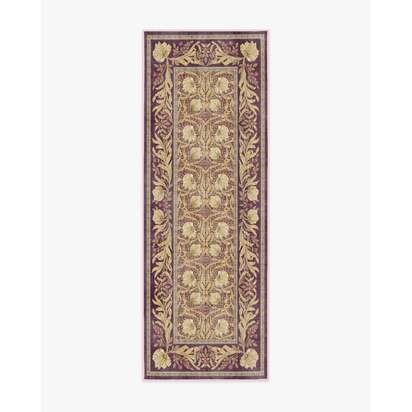 Pimpernel Mauve Rug by Morris & Co. - 75 x 215 cm - All-In-One Rug