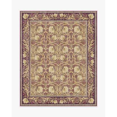 Pimpernel Mauve Rug by Morris & Co. - 150 x 215 cm - All-In-One Rug