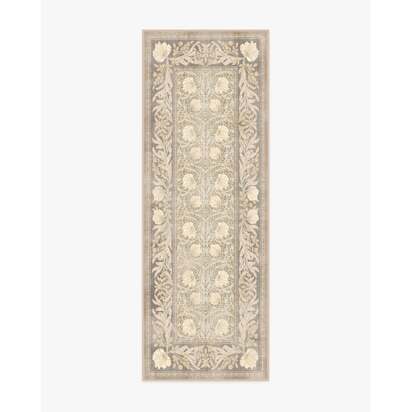 Pimpernel Mink Rug by Morris & Co. - 75 x 215 cm - All-In-One Rug