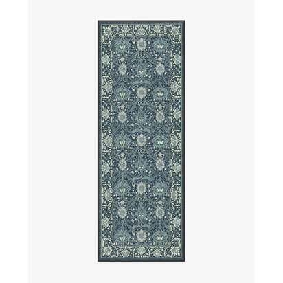 Montreal Sapphire Blue Rug by Morris & Co. - 75 x 215 cm - All-In-One Rug