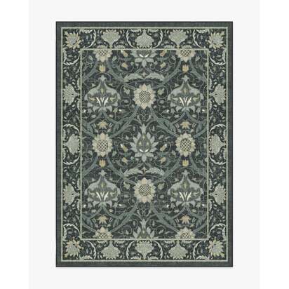 Montreal Charcoal & Abalone Rug by Morris & Co. - 150 x 215 cm - All-In-One Rug