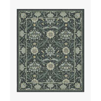 Montreal Charcoal & Abalone Rug by Morris & Co. - 185 x 275 cm - All-In-One Rug