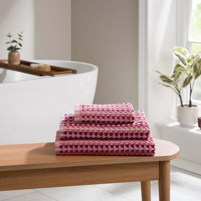 Rice Weave Cotton Towel