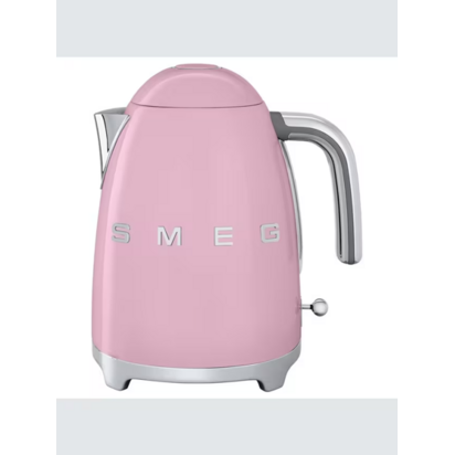 Smeg KLF03 Electric Kettle, 1.7L, Pink