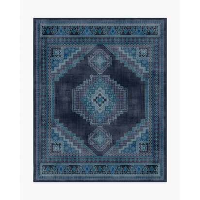 Rayne Midnight Blue Rug - 245 x 305 cm - All-In-One Rug