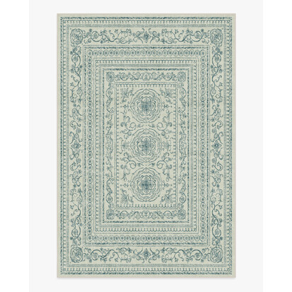 Gisele Neutral & Navy Rug - 200 x 290 cm - All-In-One Rug