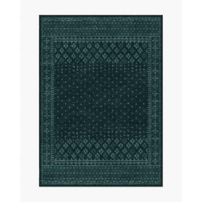 Fernanda Teal Blue Rug - 150 x 215 cm - All-In-One Rug