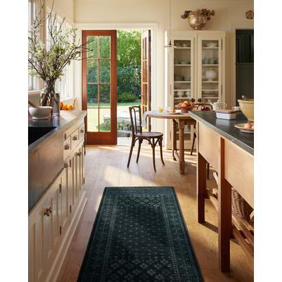 Fernanda Teal Blue Rug - 200 x 290 cm - All-In-One Rug
