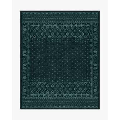Fernanda Teal Blue Rug - 245 x 305 cm - All-In-One Rug