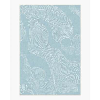 Sana Soft Blue Rug - 200 x 290 cm - All-In-One Rug