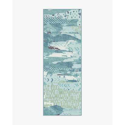 Gaia Blue Rug - 75 x 215 cm - All-In-One Rug