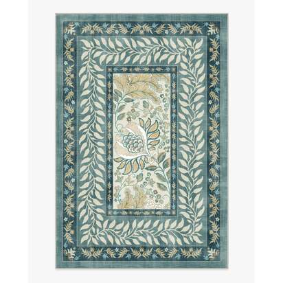 Provence Slate Blue Rug - 185 x 275 cm - All-In-One Rug