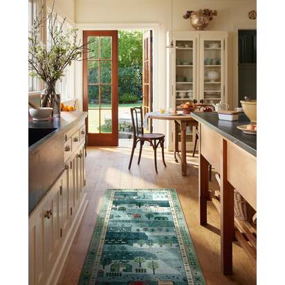 Alder Soft Blue Rug - 200 x 290 cm - All-In-One Rug