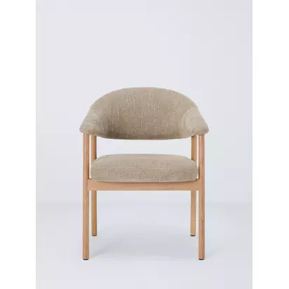 John Lewis Elk Dining Chair Oak/Natural | 81 x 63 x 63 cm