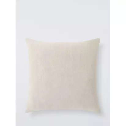 John Lewis Chevron Border Cushion Pink | 45 x 45cm