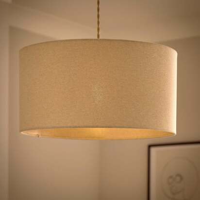 Luna Shallow Drum Lamp Shade