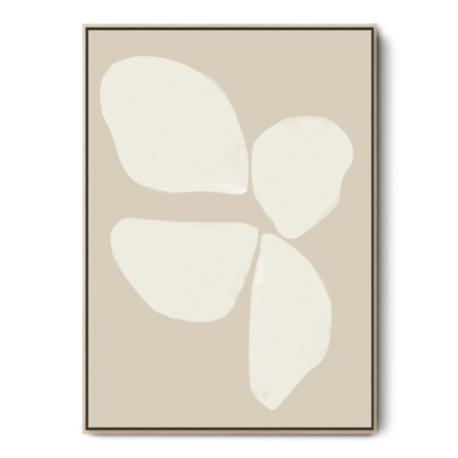 Neutral Anemone Flower - Medium / Natural