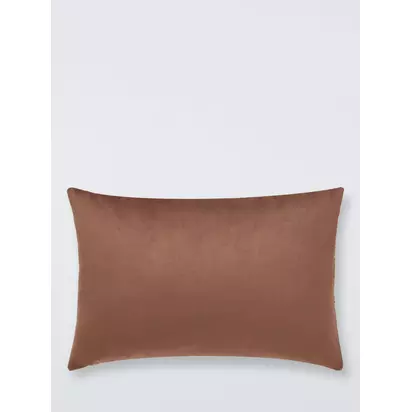 John Lewis Jazz Abstract Embroidered Cushion, Multi Multi | H40 x W60 x D1cm