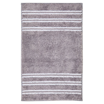 Soak Charcoal Grey Bath And Pedestal Mat Set