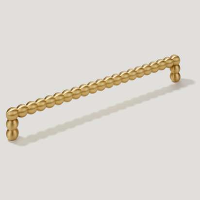 BOBBIN Handle - Satin Brass - 235mm (220mm CC) / Handle Only