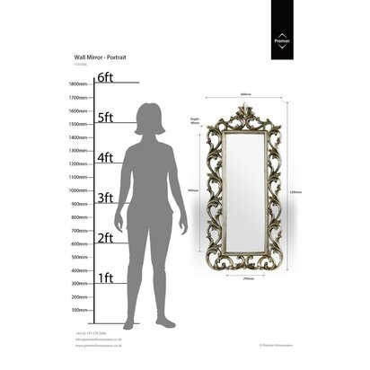 Adelere Champagne Wall Mirror