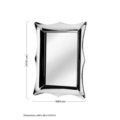 Catalina Reflective Frame Wall Mirror