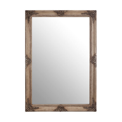 Brussels Baroque Rectangular Gold Wall Mirror