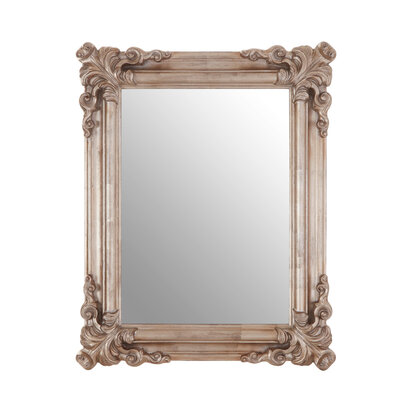 Georgia Silver Frame Wall Mirror