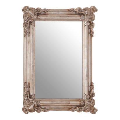 Georgia Silver Frame Wall Mirror