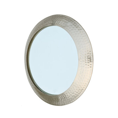 Templar Pewter Finish Wall Mirror