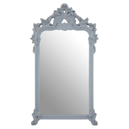 Gabrieli Grey Wall Mirror With Ornate Frame