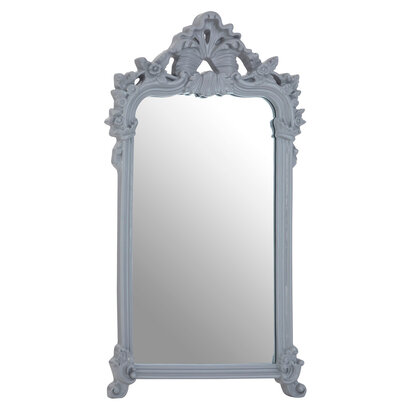 Gabrieli Grey Wall Mirror With Ornate Frame