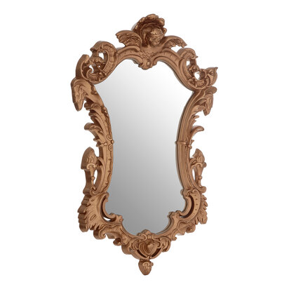 Hasse Neo-Classical Gold Finish Wall Mirror