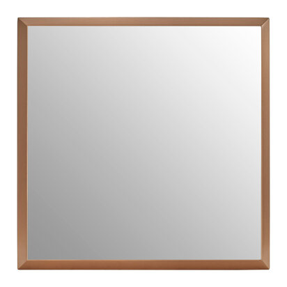 Caliawick Small Square Gold Finish Wall Mirror