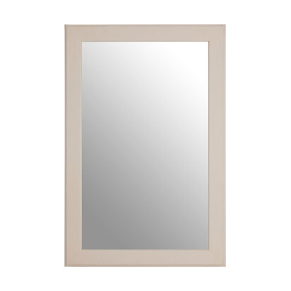 Heritage Antique White Wall Mirror