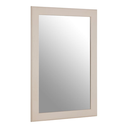 Heritage Antique White Wall Mirror