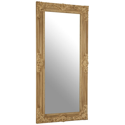 Chloe Wooden Frame Wall Mirror