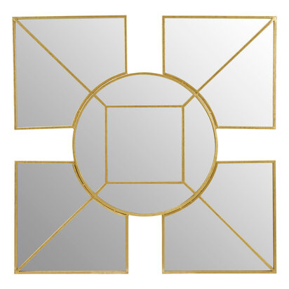 Yaxi Gold Foil Wall Mirror