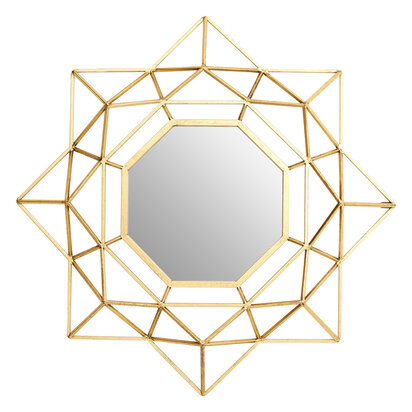 Farran Champagne Gold Wall Mirror